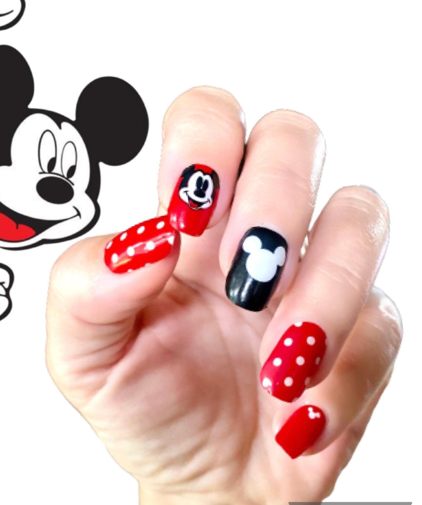 Disney - Simply Mickey, Nail Wraps, Nail Stickers, Nail Strips, Gel Nails