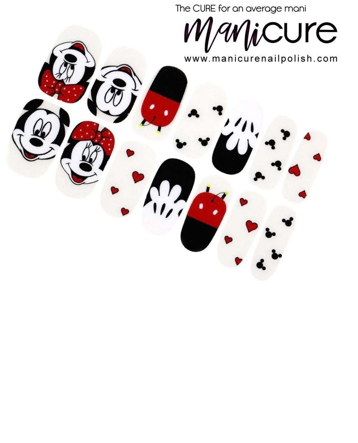 Disney Mickey & Minnie Design, ManiCURE Real Nail – ManiCURE Nail Polish